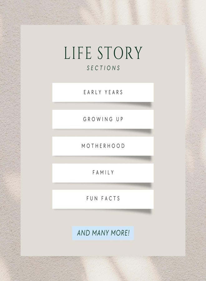 CATCHYOURDREAMS Mom's Story Journal (Hardcover with Case) - A Family Keepsake with + 250 Prompts and Questions to Share Her Life Story and Memories, Sentimental Mother's Day, Birthday Gift Idea - Image 3